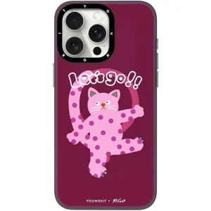 کاور یانگ کیت مدل Polka dot cat مناسب برای گوشی موبایل Apple iphone 15 promax