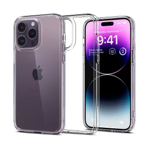 کاور اسپیگن مدل ultra-hybrid مناسب برای گوشی موبایل اپل iphone 14 pro
