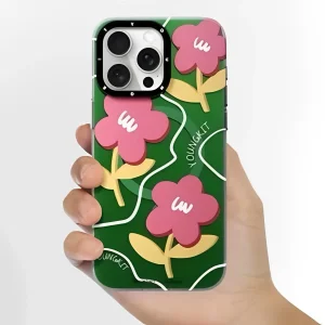 کاور یانگ کیت مدل Sunshine Flowery smile مناسب برای گوشی موبایل اپل iphone 15 promax