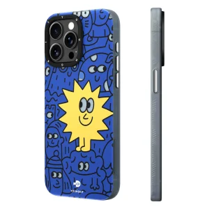 کاور یانگ کیت مدل Blue Nina Canvas مناسب برای گوشی موبایل اپل iphone 15promax