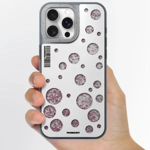 کاور یانگ کیت مدل Polka Dots Quicksand Magsafe مناسب برای گوشی موبایل اپل iphone 15pro