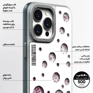 کاور یانگ کیت مدل Polka Dots Quicksand Magsafe مناسب برای گوشی موبایل اپل iphone 15pro
