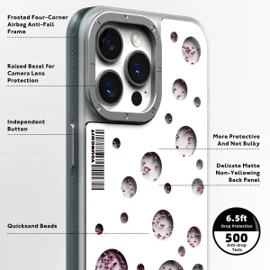 کاور یانگ کیت مدل Polka Dots Quicksand Magsafe مناسب برای گوشی موبایل اپل iphone 15promax