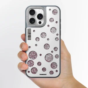 کاور یانگ کیت مدل Polka Dots Quicksand Magsafe مناسب برای گوشی موبایل اپل iphone 15promax