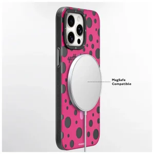 کاور یانگ کیت مدل polka dots مناسب برای گوشی موبایل اپل iphone 15 promax