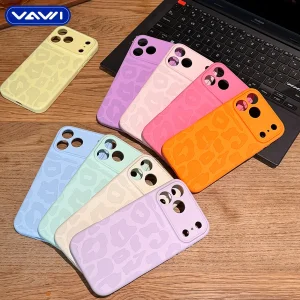 کاور اپیکوی مدل Leopard Silicone مناسب برای گوشی موبایل اپل iPhone 17 Pro
