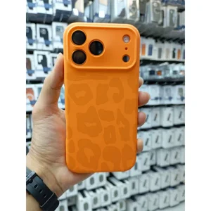 کاور اپیکوی مدل Leopard Silicone مناسب برای گوشی موبایل اپل iPhone 17 Pro