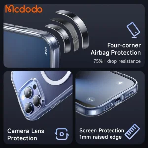 کاور مک دودو مدل PC-492 مناسب برای گوشی موبایل اپل iPhone 16 Pro