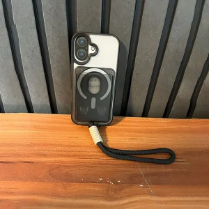 کاور اپیکوی مدل Utryee Wallet Magsafe مناسب برای گوشی موبایل اپل iPhone 17 به همراه بند و جای کارتی