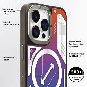 کاور یانگ کیت مدل آکواریومی شاین آبی مناسب برای گوشی موبایل  اپل Iphone15promax