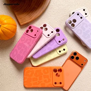 کاور اپیکوی مدل Leopard Silicone مناسب برای گوشی موبایل اپل iPhone 17 Pro Max