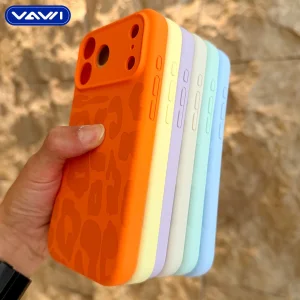 کاور اپیکوی مدل Leopard Silicone مناسب برای گوشی موبایل اپل iPhone 17 Pro Max