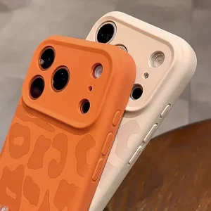 کاور اپیکوی مدل Leopard Silicone مناسب برای گوشی موبایل اپل iPhone 17 Pro Max