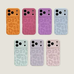 کاور اپیکوی مدل Leopard Silicone مناسب برای گوشی موبایل اپل iPhone 17 Pro Max