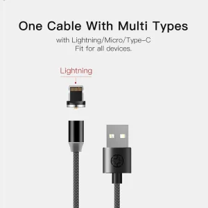 کابل تبدیل USB به لایتنینگ یسیدو مدل CA11 طول 1.1 متر