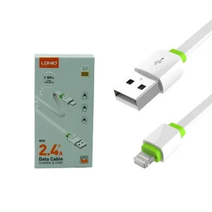 کابل تبدیل USB به لایتنینگ الدینیو مدل LS32 طول 1 متر