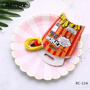 کابل تبدیل USB به لایتنینگ ریمکس مدل RC-114m طول 1 متر