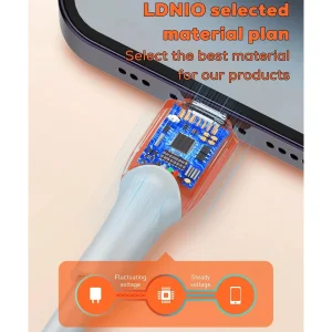 کابل تبدیل USB به USB-C الدینیو مدل LS603 طول 3 متر