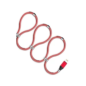 کابل تبدیل USB به لایتنینگ الدینیو مدل LS491 01to طول 1 متر