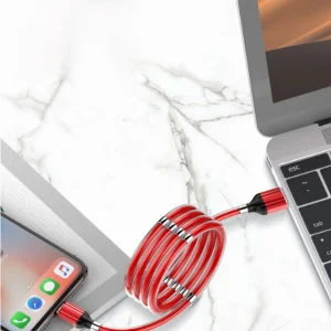 کابل تبدیل USB به لایتنینگ الدینیو مدل LS491 01to طول 1 متر