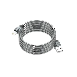 کابل تبدیل USB به لایتنینگ الدینیو مدل LS491 01to طول 1 متر