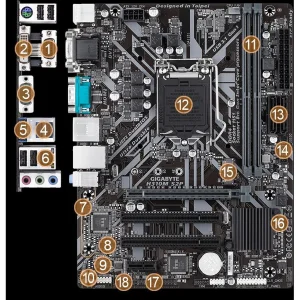 مادربرد گیگابایت مدل H310M S2P