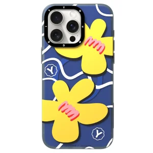 کاور یانگ کیت مدل Yellow Bloom مناسب برای گوشی موبایل اپل iphone 14promax
