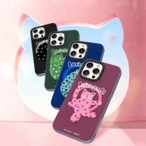 کاور یانگ کیت مدل  Polka Dot Catمناسب برای گوشی موبایل اپل iphone 14promax