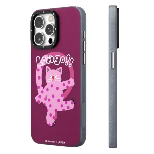 کاور یانگ کیت مدل  Polka Dot Catمناسب برای گوشی موبایل اپل iphone 14promax