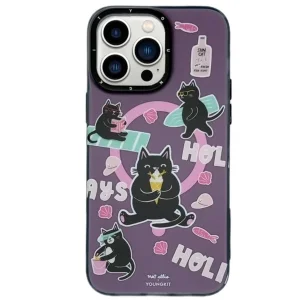 کاور یانگ کیت مدل cat holiday مناسب برای گوشی موبایل اپل iphone 13 Pro Max
