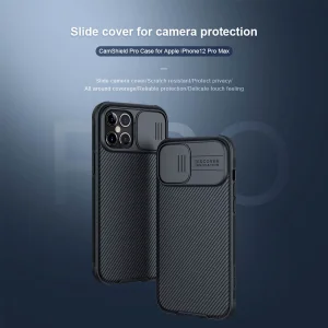 کاور نیلکین مدل Camshield_ip12promax مناسب برای گوشی موبایل اپل IPhone 12 Pro Max