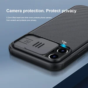 کاور نیلکین مدل Camshield_ip12promax مناسب برای گوشی موبایل اپل IPhone 12 Pro Max