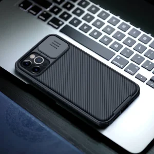کاور نیلکین مدل Camshield_ip12promax مناسب برای گوشی موبایل اپل IPhone 12 Pro Max