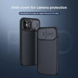 کاور نیلکین مدل Camshield_ip12promax مناسب برای گوشی موبایل اپل IPhone 12 Pro Max