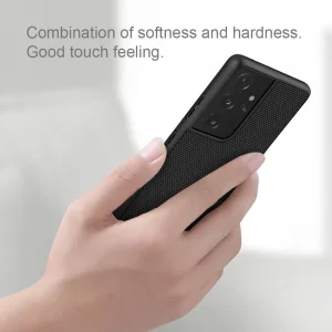کاور نیلکین مدل Textured مناسب برای گوشی موبایل سامسونگ s21 ultra
