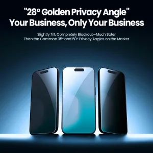 محافظ صفحه نمایش حریم شخصی نیلکین مدل Guardian Pri مناسب برای گوشی موبایل اپل iPhone 17 Air به همراه کیت