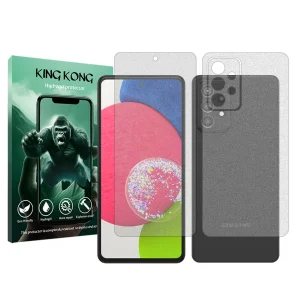 محافظ صفحه نمایش مات کینگ کونگ مدل Tough مناسب برای گوشی موبایل سامسونگ Galaxy A52s 5G به همراه محافظ پشت گوشی