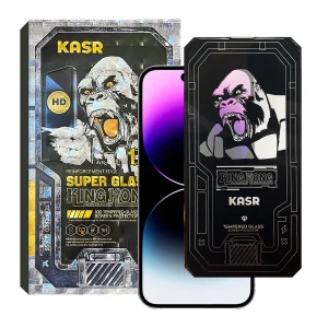 محافظ صفحه نمایش کینگ کونگ مدل SUPER GLASS 10D مناسب برای گوشی موبایل اپل iPhone 14 Pro Max