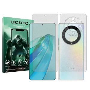 محافظ صفحه نمایش مات کینگ کونگ مدل Tough مناسب برای گوشی موبایل آنر X9a به همراه محافظ پشت گوشی