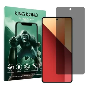 محافظ صفحه نمایش حریم شخصی کینگ کونگ مدل Tough مناسب برای گوشی موبایل شیائومی Redmi Note 13 Pro 4G