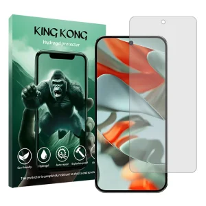 محافظ صفحه نمایش شفاف کینگ کونگ مدل Tough مناسب برای گوشی موبایل گوگل Pixel 9 Pro XL