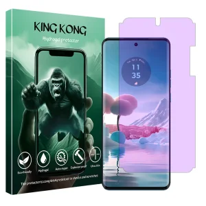 محافظ صفحه نمایش ضد اشعه بنفش کینگ کونگ مدل Eye Care مناسب برای گوشی موبایل موتورولا Edge 40 Neo