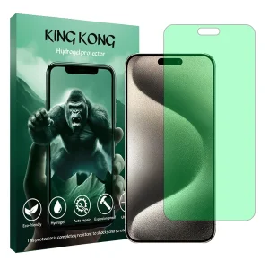 محافظ صفحه نمایش گرین لایت کینگ کونگ مدل Tough مناسب برای گوشی موبایل اپل iPhone 15 Pro Max