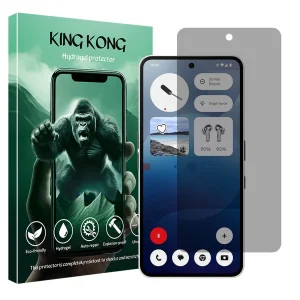 محافظ صفحه نمایش حریم شخصی کینگ کونگ مدل Tough مناسب برای گوشی موبایل ناتینگ Phone 3a