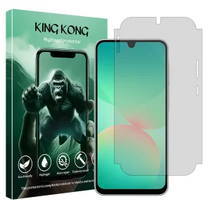 محافظ صفحه نمایش شفاف کینگ کونگ مدل Tough مناسب برای گوشی موبایل سامسونگ Galaxy A26