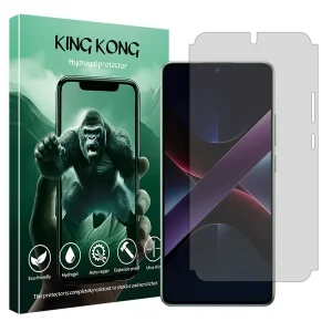 محافظ صفحه نمایش شفاف کینگ کونگ مدل Tough مناسب برای گوشی موبایل شیائومی Poco X7 Pro