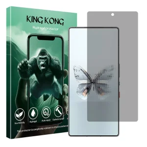محافظ صفحه نمایش حریم شخصی کینگ کونگ مدل Tough مناسب برای گوشی موبایل زد تی ای nubia RedMagic 10 Pro