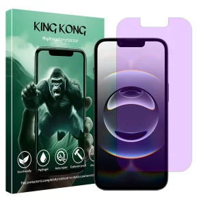محافظ صفحه نمایش آنتی پرپل کینگ کونگ مدل Tough مناسب برای گوشی موبایل اپل iPhone 16e