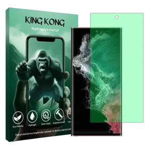 محافظ صفحه نمایش گرین لایت کینگ کونگ مدل Tough مناسب برای گوشی موبایل سامسونگ Galaxy S22 Ultra 5G