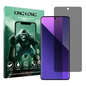 محافظ صفحه نمایش حریم شخصی کینگ کونگ مدل Tough مناسب برای گوشی موبایل شیائومی Redmi Note 13 Pro Plus